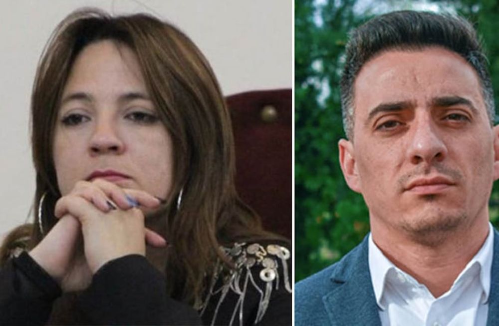 Candidatos intendente Guaymallén. Nicolás González Perejamo, Evelin Pérez y Marcos Calvente