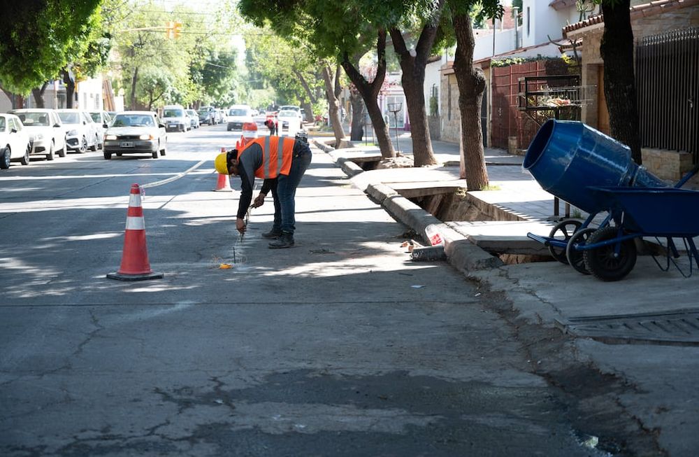 Se reiniciaron las obras de la ciclovía de Martínez de Rozas en Ciudad
