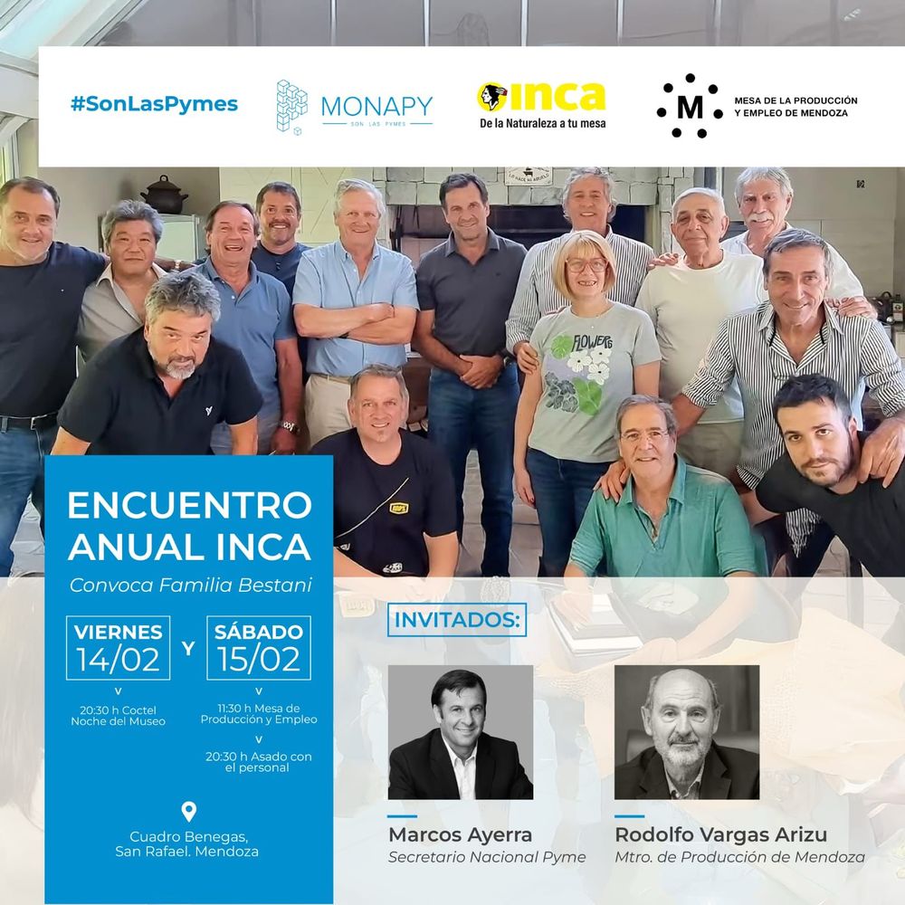 Encuentro nacional de empresarios pyme en Mendoza. Encuentro nacional de empresarios pyme en Mendoza.