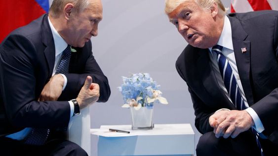 Vladimir Putin y Donald Trump.