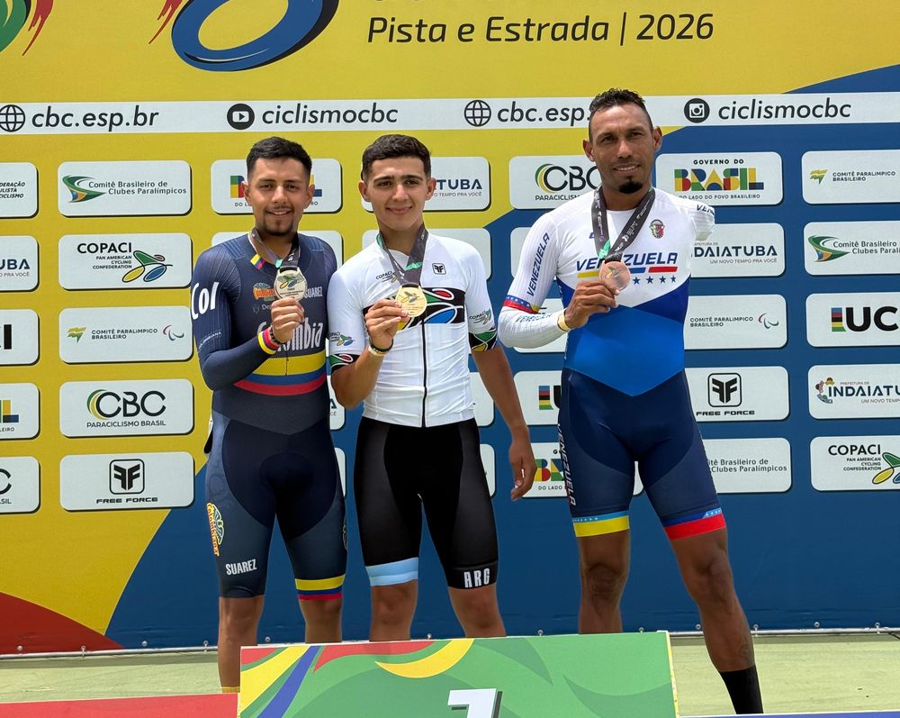 Federico Ambrossi brilla en el Campeonato Parapanamericano que se está disputando en Brasil, en el que se consagró campeón. 