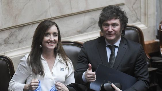 Javier Milei y Victoria Villarruel asumirán el 10 de diciembre como presidente y vicepresidente de la Nación. - Foto Federico Lopez Claro