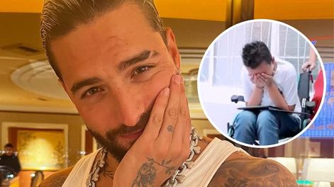 Maluma sorprendió a un niño al regalarle una casa.