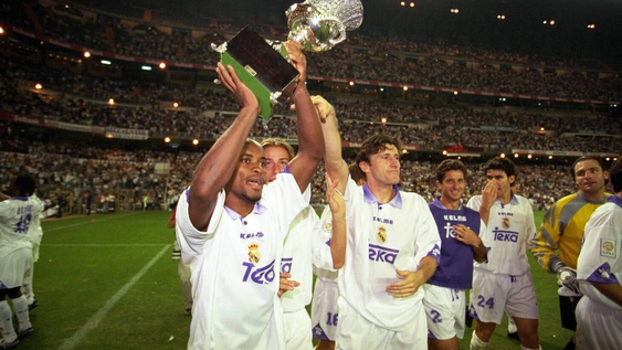 Zé Roberto en su época en el Real Madrid, donde la PlayStation le generó una terrible adicción