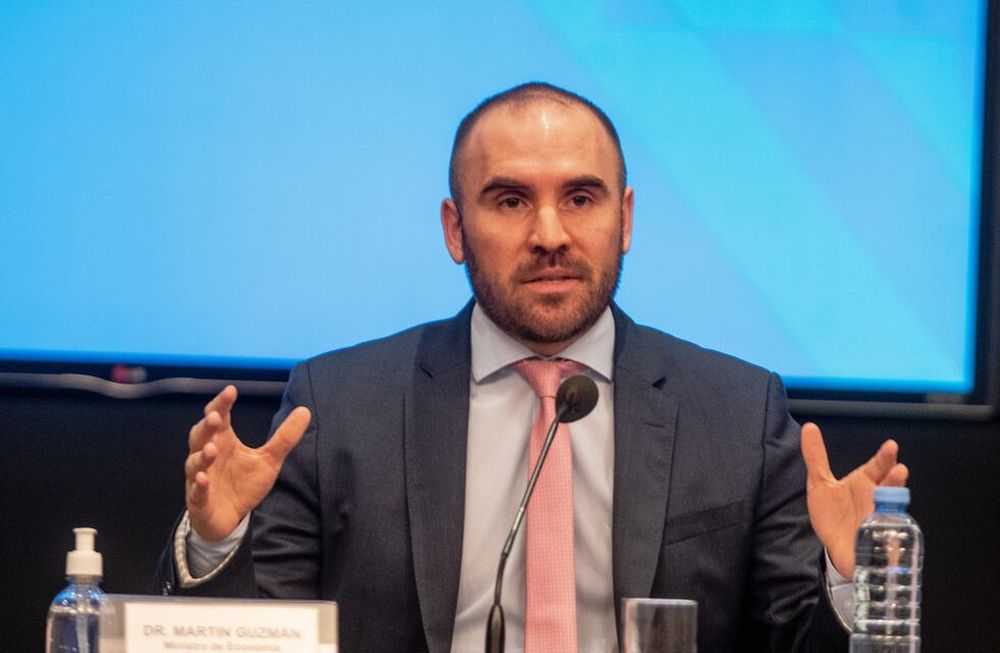 Martín Guzman Ministro de Economía junto anuncia el acuerdo con el FMI en Argentina . Foto Federico Lopez ClaroFondo Monetario Internacional