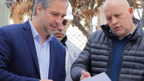 Stevanato avanza en la construcción de la primera escuela en Maipú con fondos municipales