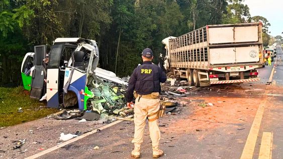 Grave accidente en Brasil.