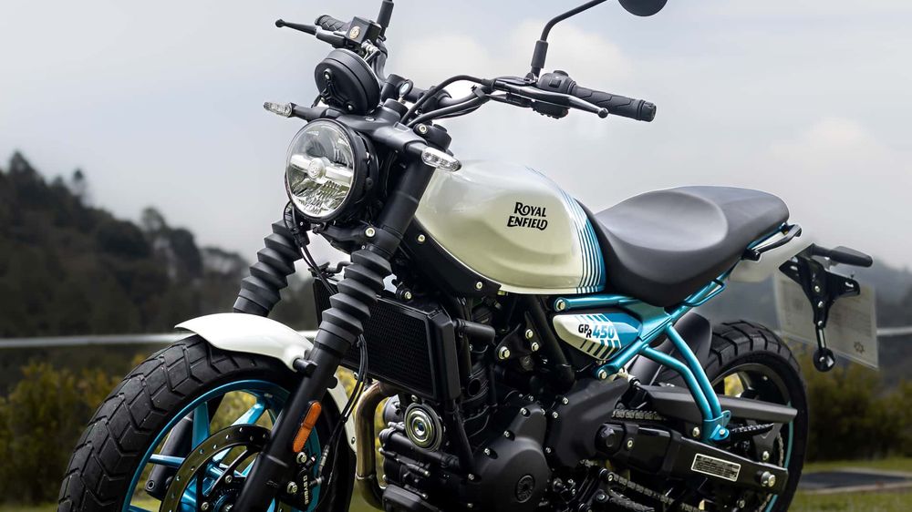 Royal Enfield GRR 450.