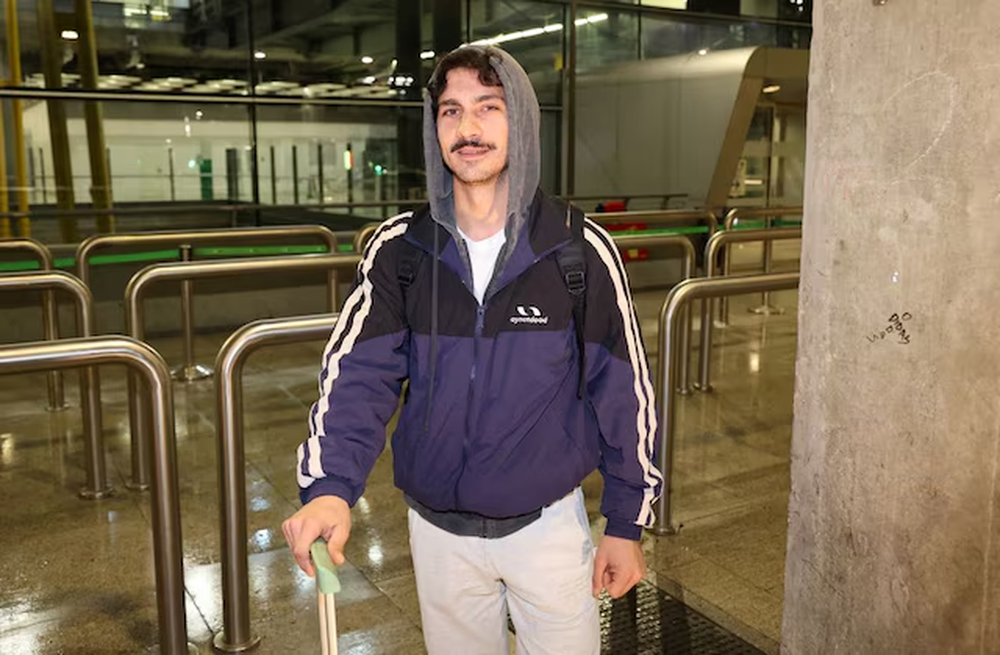 El Chino Darín tuvo que regresar de inmediato a Argentina luego del nacimiento de su hijo.