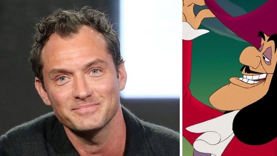 Tentaron a Jude Law para ser el Capitán Garfio en “Peter Pan”
