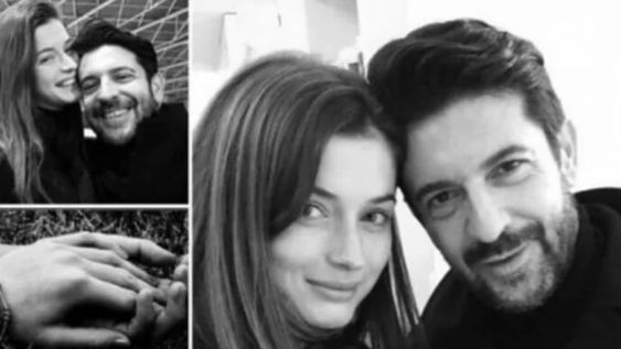 El 22 de diciembre del 2015 la pareja se casó por civil en Ucrania y fijó para el 21 de septiembre del 2016 el casamiento por iglesia. Gentileza: Clarín.