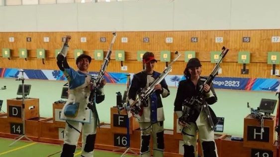Fernanda Russo, primera medalla plateada para Argentina y clasificación a Paris 2024 / Gentileza