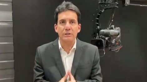 Carlos Orduz, el periodista de ESPN Colombia que fue golpeado por una pantalla gigante