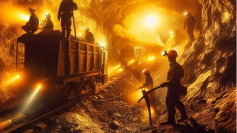 Las explotaciones mineras en épocas pasadas.