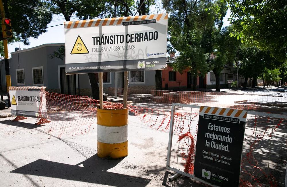 La Ciudad informa sobre los cortes de tránsito por obras.