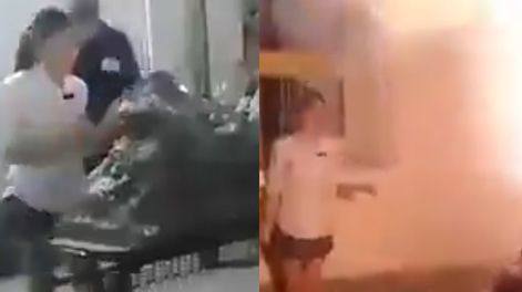 Explotó el volcán que llevó a la feria de ciencias: decenas de heridos y una nena podría perder el ojo