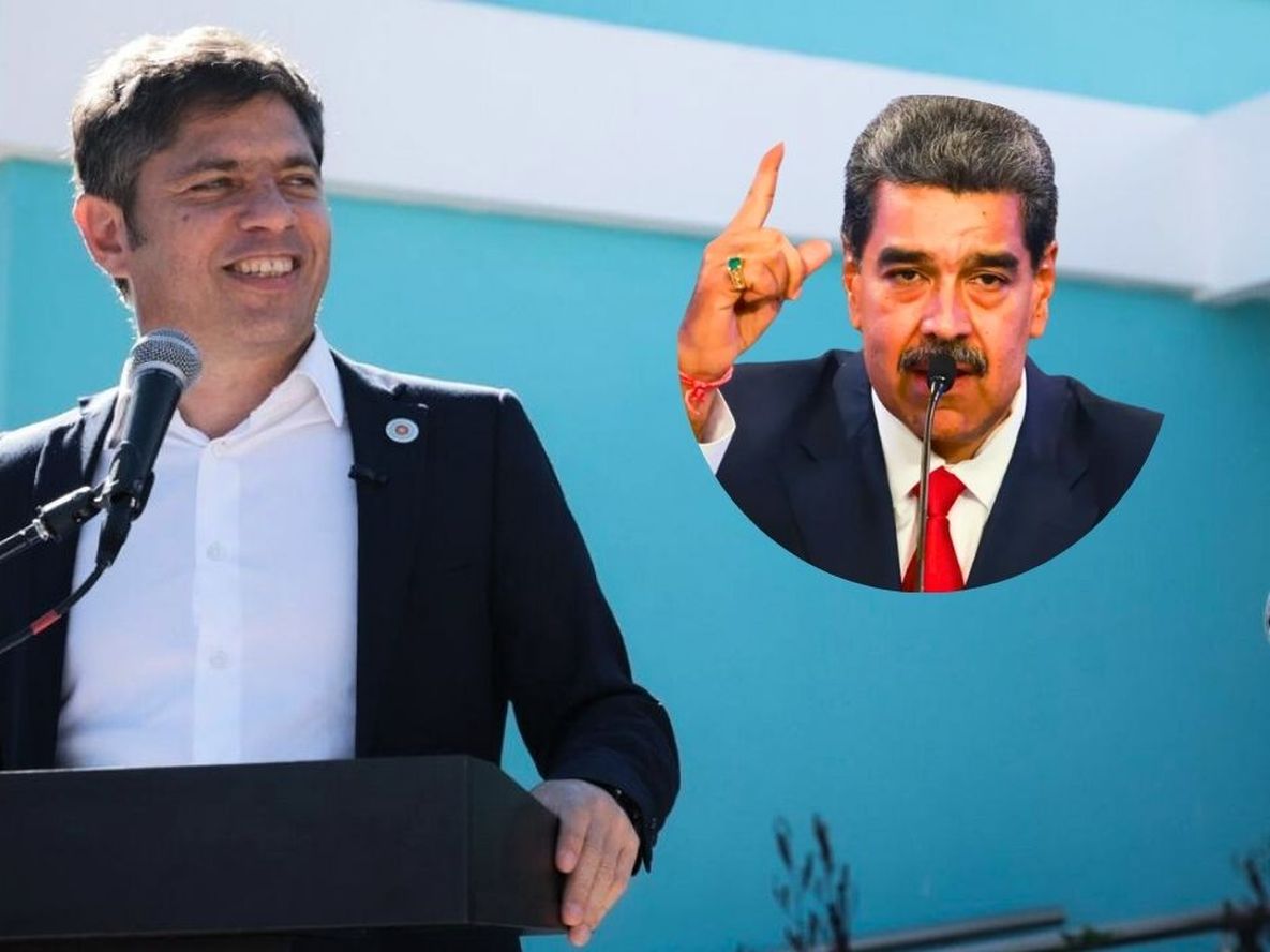 Axel Kicillof, gobernador de la Provincia de Buenos Aires, opinó sobre la captura de Nicolás Maduro.