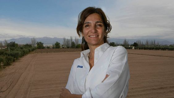 La representante de la empresa alemana DVA habló sobre los productos bioestimulantes y su incidencia sobre los cultivos locales. / Foto: Orlando Pelichotti
