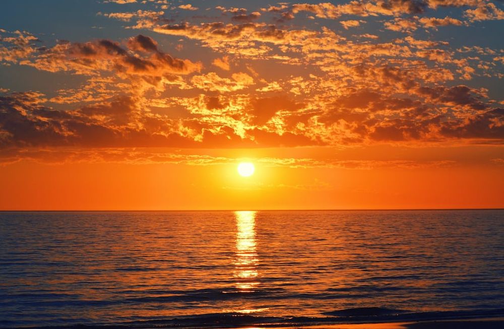 Así se ve la Golden Hour en la costa, con los últimos rayos de sol. | Imagen ilustrativa / Web