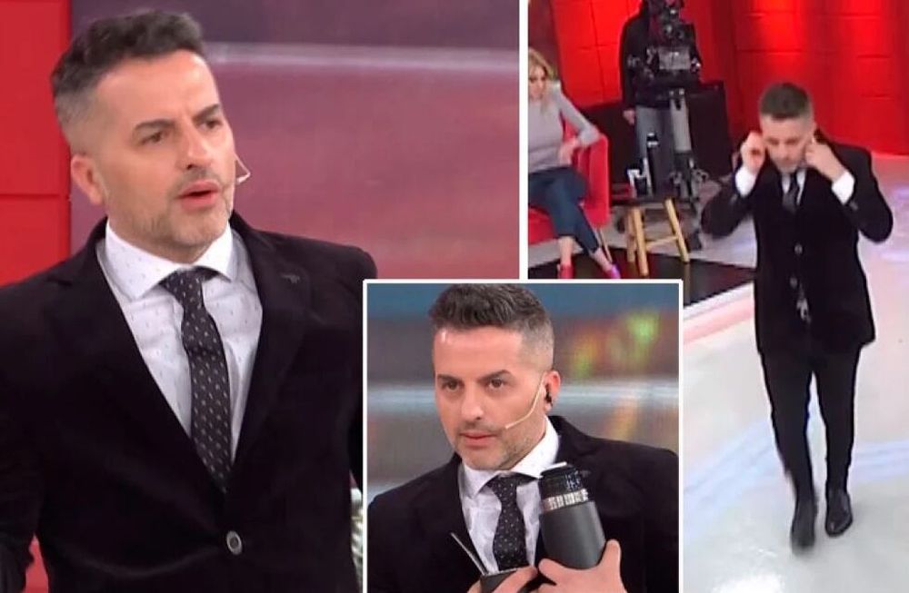 Ángel de Brito dijo basta: abandonó el estudio de LAM en vivo