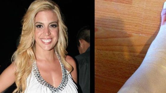 Virginia Gallardo se esguinzó horas antes de estrenar Divain