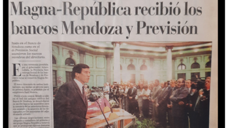 Edición impresa de diario Los Andes.