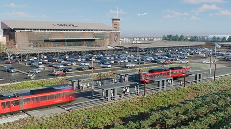 Los Andes | Obras del Metrotranvía en Mendoza (renders). Prensa Gobierno