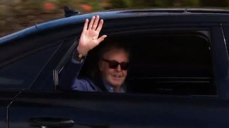 Los Andes | La llegada de Paul McCartney a Córdoba. Se dio tarde anoche.