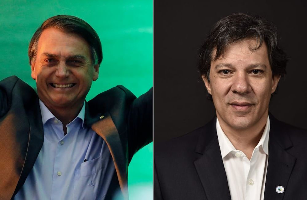 Brasil: Bolsonaro y Haddad se consolidan primero y segundo