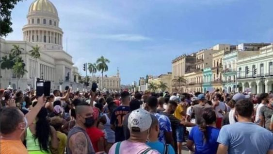 Este lunes Rusia se pronunció apoyando al gobierno de Cuba luego de que miles de personas protestan contra el gobierno comunista.