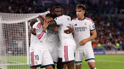 Real Madrid remontó un partido épico y superó a la Roma.