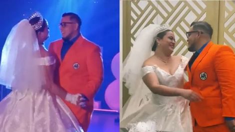 Un hombre se casó vestido de Dragon Ball y se hizo furor en las redes.