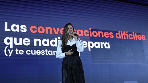 MaiPistiner, en el Bootcamp Empresarial Mendoza 2026. Foto: Walter Caballero