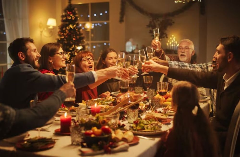 Cena de Navidad.