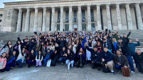 Los Andes | Once adolescentes mendocinos brillaron ante los ojos de todo el continente en el coro y la orquesta juvenil del Mercosur. Foto: Gentileza