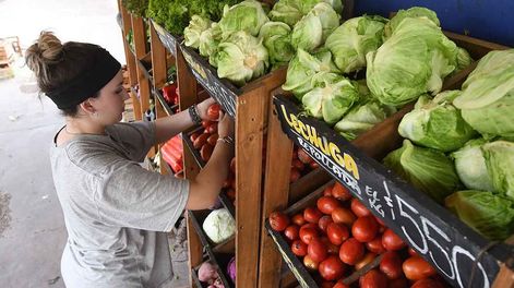 Los Andes | El rubro alimentos y bebidas no alcohólicas subió 10,1% en abril, muchas más que la inflación promedio de 8,4%. Foto: José Gutierrez/ Los Andes