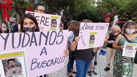 Los Andes | Aunque algunos familiares del hombre creen que pudo haberse marchado a otra provincia, necesitan saber si está bien. Foto: Facebook