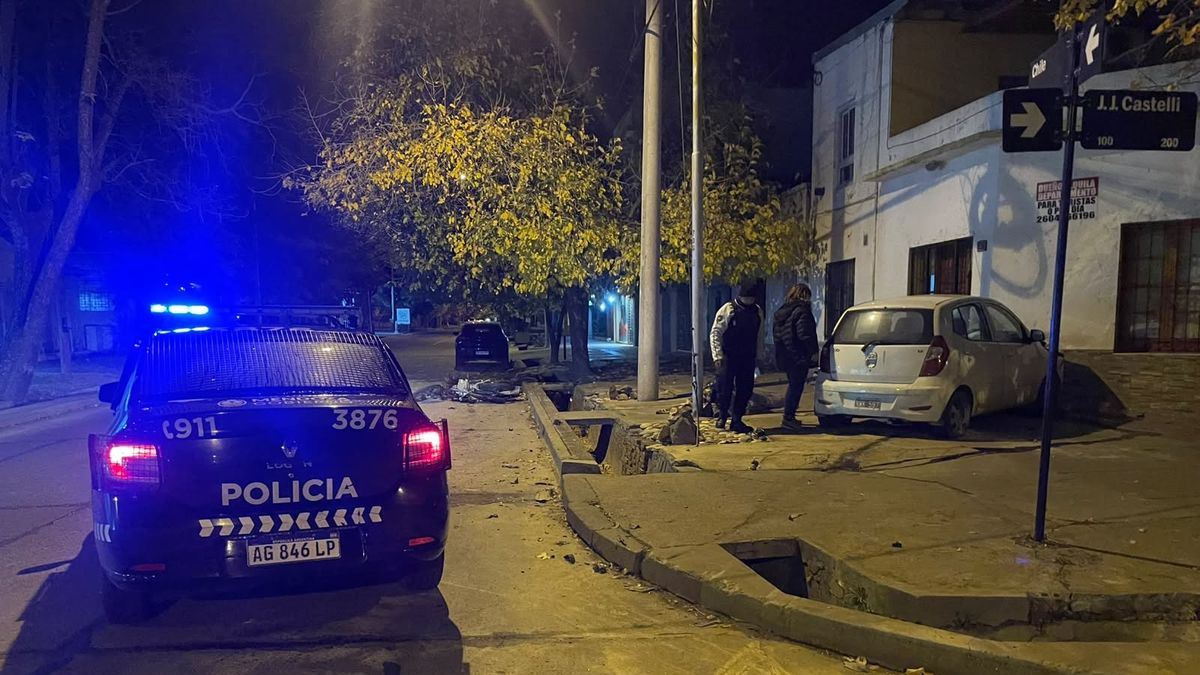 Una conductora embarazada chocó con una moto en San Rafael: dos personas hospitalizadas