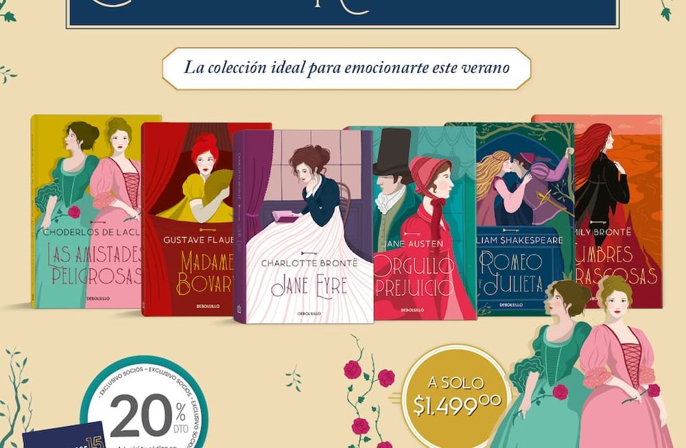 ¿Sos un romántico/a incurable? Tenemos la colección justa para vos