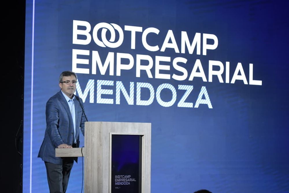 Martín Rappallini, presidente de la Unión Industrial Argentina, participó del Bootcamp Empresarial Mendoza este viernes 23 de octubre.