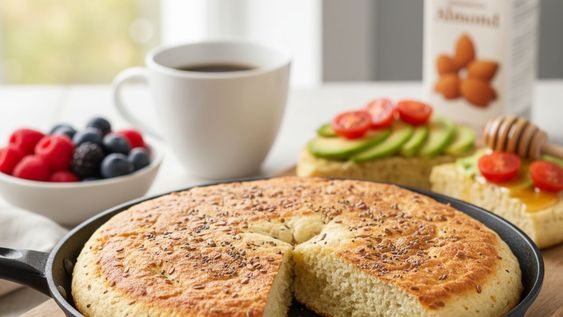 listo en 5 minutos: este pan sin gluten en sarten es ideal para un desayuno liviano listo en 5 minutos: este pan sin gluten en sarten es ideal para un desayuno liviano