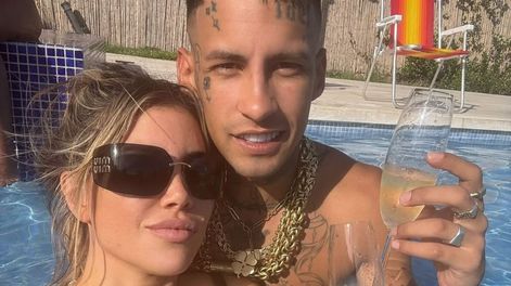 Wanda Nara y L-Gante revolucionaron Instagram.