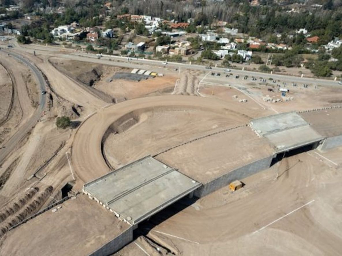 Avanza la RP 82: los puentes de La Tijera ya se elevan en la nueva Panamericana