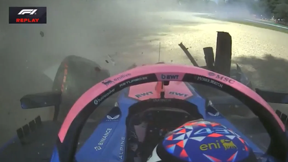 El accidente de Franco Colapinto, que lo dejó afuera de la Qualy