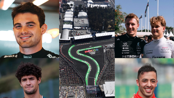 Pato OWard, Jak Crawford, Frank Vesti, Paul Aron y Antonio Fuoco, cinco de los nueve rookies que tendrán su chance en la F1.