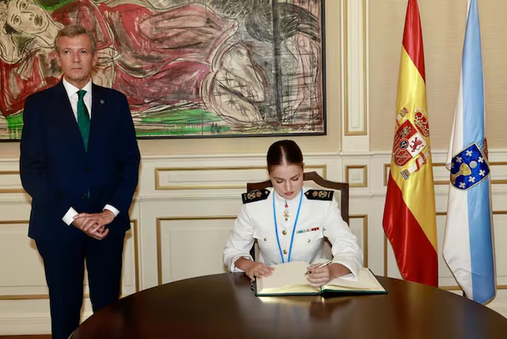Una especialista analizó la personalidad de la Princesa Leonor a través de su escritura.