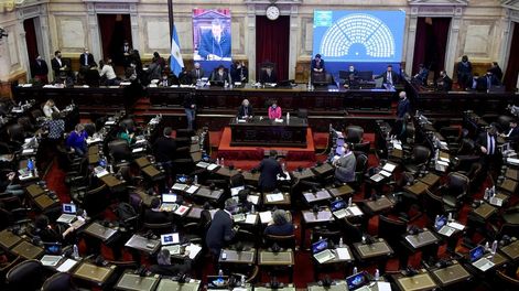 Los Andes | El proyecto de la senadora nacional sanjuanina se encuentra actualmente en estudio en comisiones de la Cámara Alta. / Gentileza: Clarín.