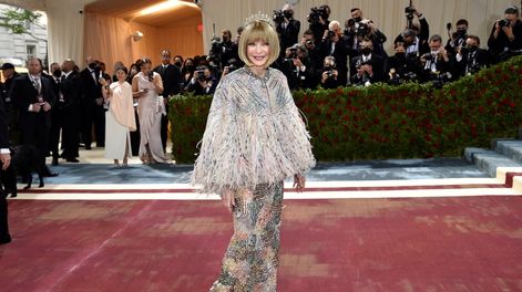 La editora de Vogue y organizadora del evento, Anna Wintour