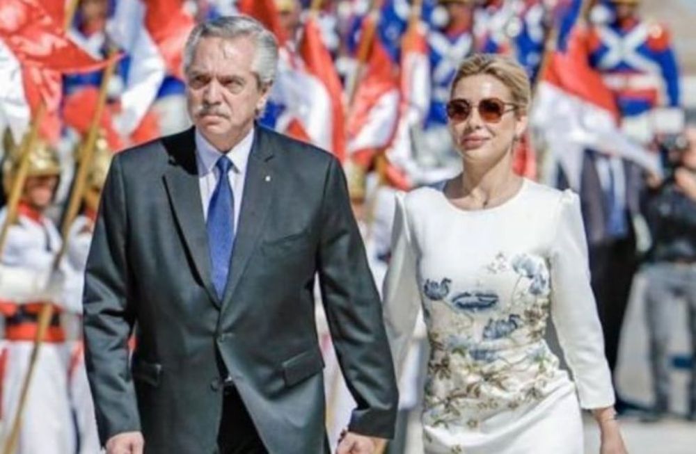 Alberto Fernández y Fabiola Yañez
