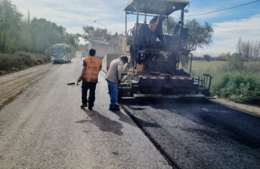 Renuevan una calle entre Maipú y Guaymallén que mejorará el tránsito de tres pobladas localidades